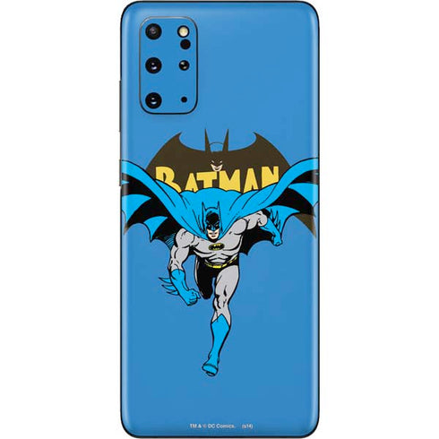DC Comics Batman Vintage Action Pose Galaxy S20 Plus Skin